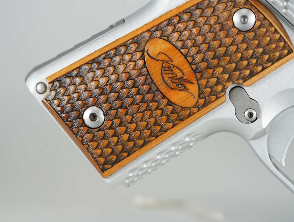 Kimber Micro 9 Raptor 9mm with wood grips 1 mag-img-11