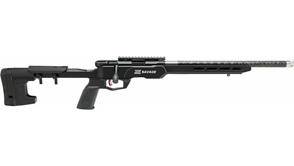SAVAGE B22 PRECISION LITE 18" 17HMR CARBON WRAP MDT CHASSIS-img-0