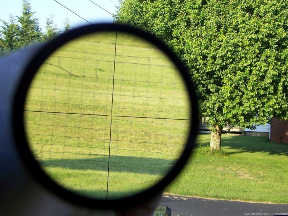 Leupold 12x40mm A.O. Varmint Rifle Scope Fine Plex Gloss 1978-img-11
