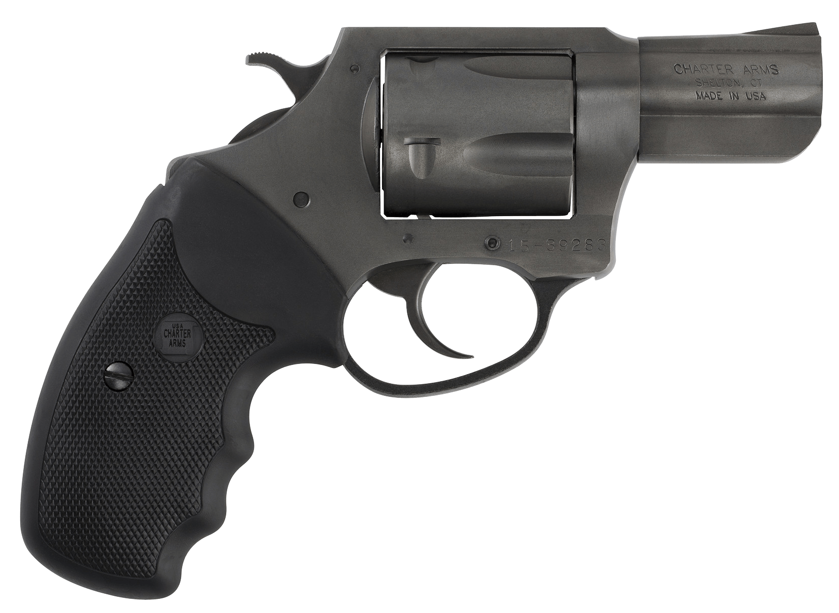 Charter Arms 64420 Bulldog Large 44 S&W Spl 5 Shot, 2.50" Black Nitride Ste-img-0