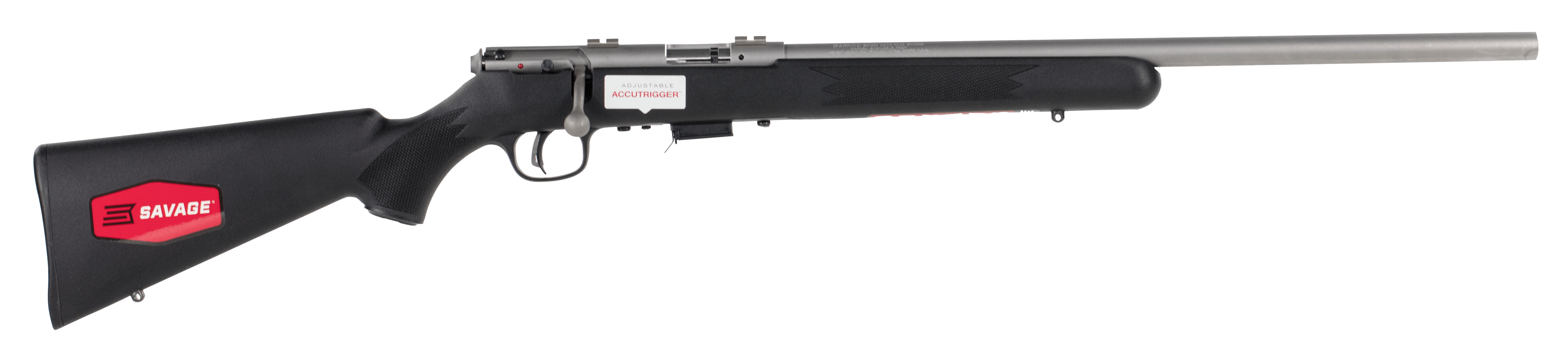 Savage Arms 94700 93 FVSS Full Size 22 WMR 5+1 21" Matte Heavy Barrel, Dril-img-0