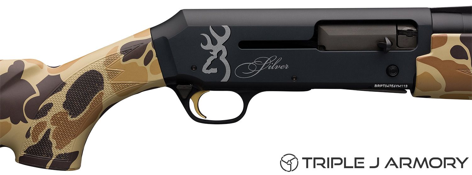 Browning Silver 12 Gauge Shotgun Black-img-2