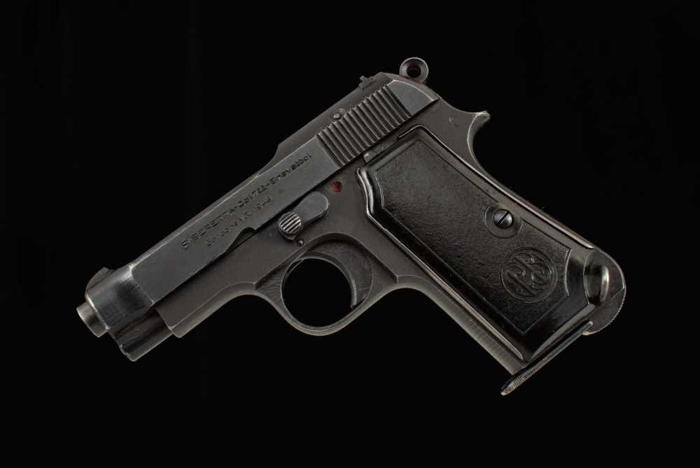 Beretta Model 1935 .32 ACP - 1944, 4UT, GERMAN OCCUPATION, MATCHING SN-img-1