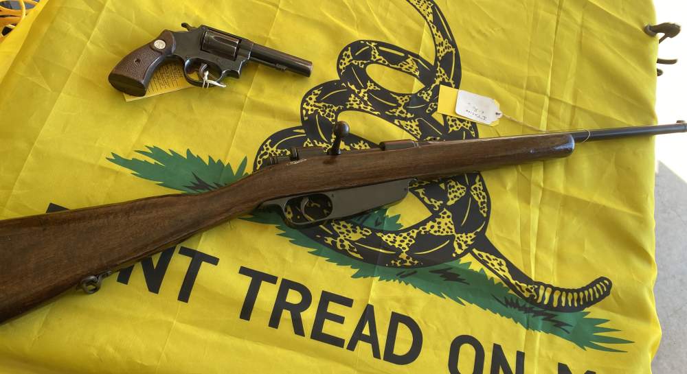 Italian Military rifle AND Taurus Model 80 38 Special-img-4
