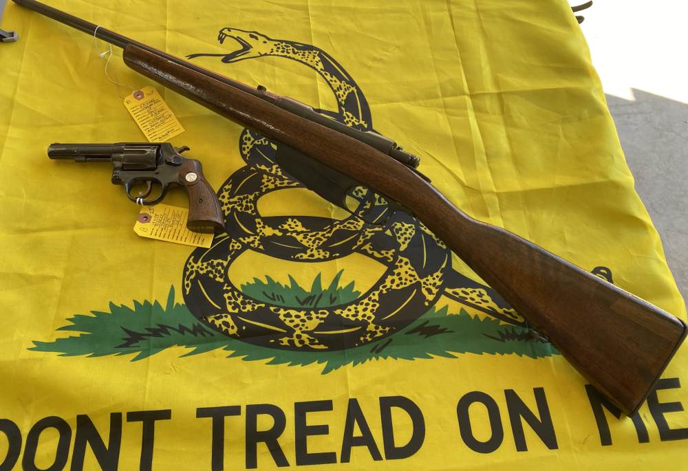 Italian Military rifle AND Taurus Model 80 38 Special-img-0