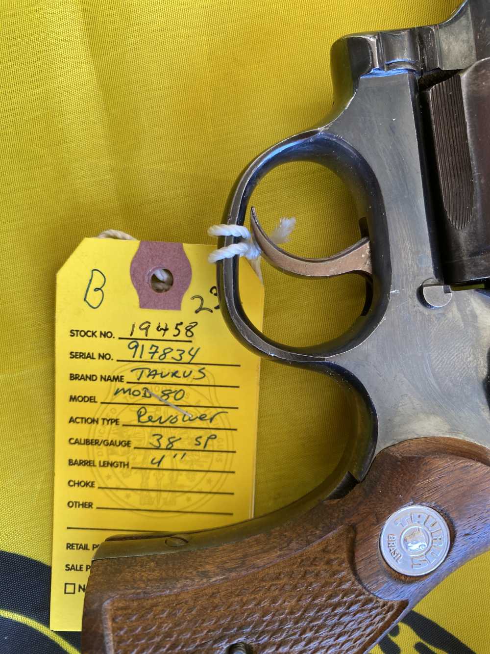 Italian Military rifle AND Taurus Model 80 38 Special-img-7
