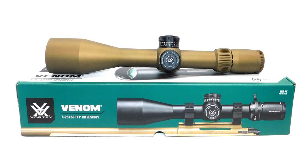 Vortex VENOM 5-25x56mm EBR-7C MOA Reticle Bronze New NO RESERVE-img-0