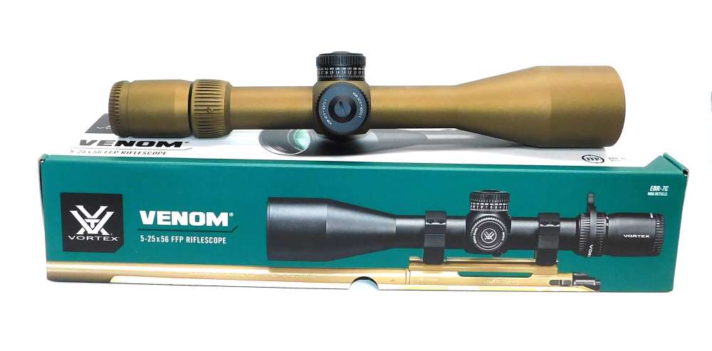 Vortex VENOM 5-25x56mm EBR-7C MOA Reticle Bronze New NO RESERVE-img-1