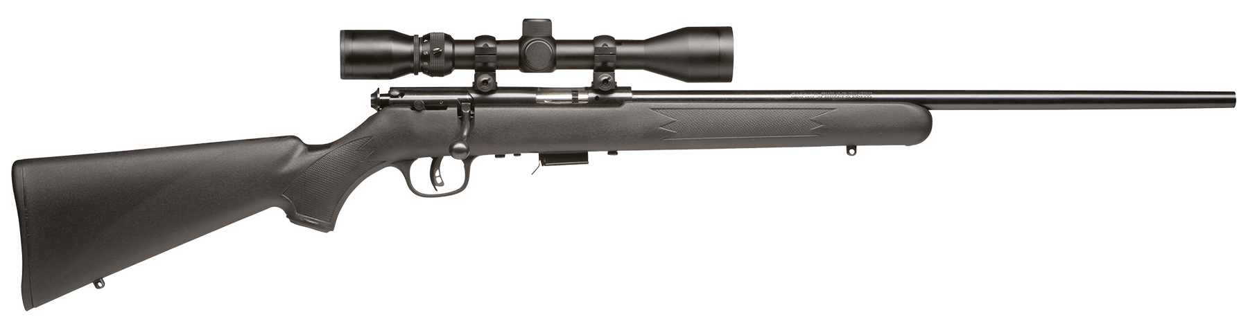 Savage Arms 91806 93 FXP Full Size 22 WMR 5+1 21" Matte Black Sporter Barre-img-0