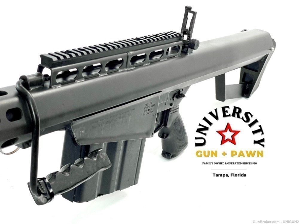 BARRETT M82A1 50BMG Unertl Slap COMBO Desert Storm RARE COLLECTABLE GWOT-img-6