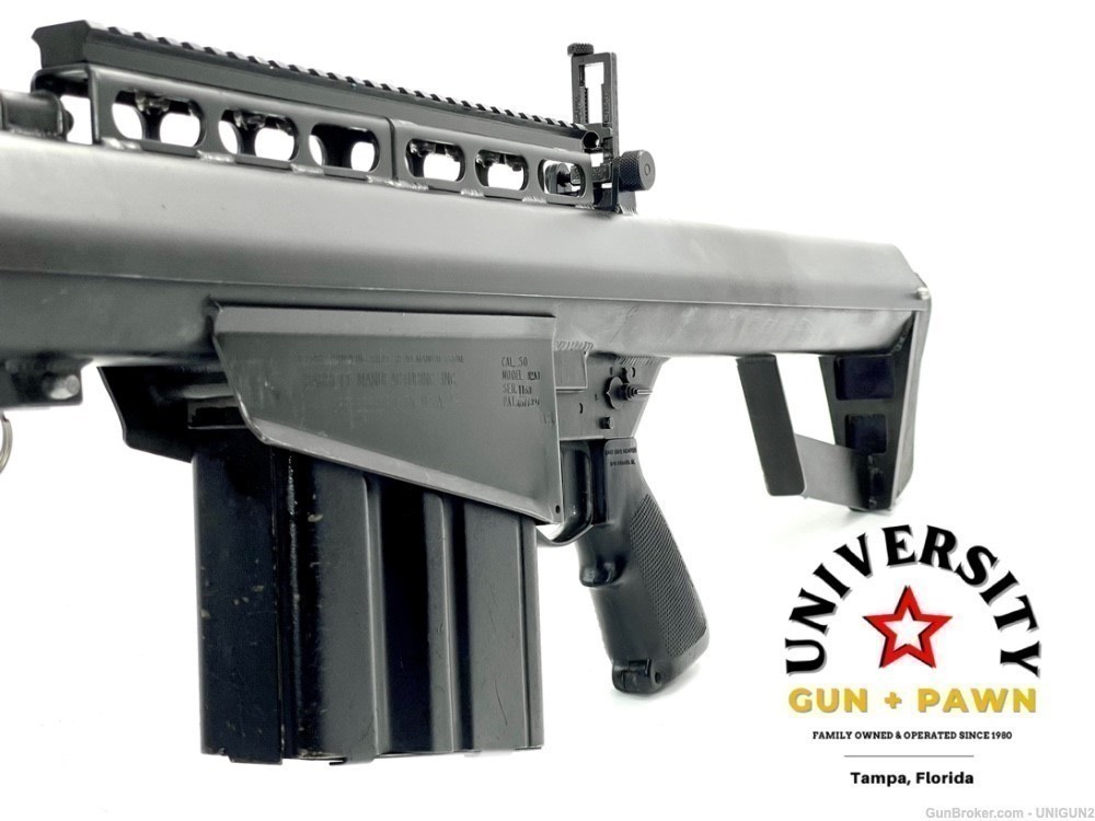 BARRETT M82A1 50BMG Unertl Slap COMBO Desert Storm RARE COLLECTABLE GWOT-img-10