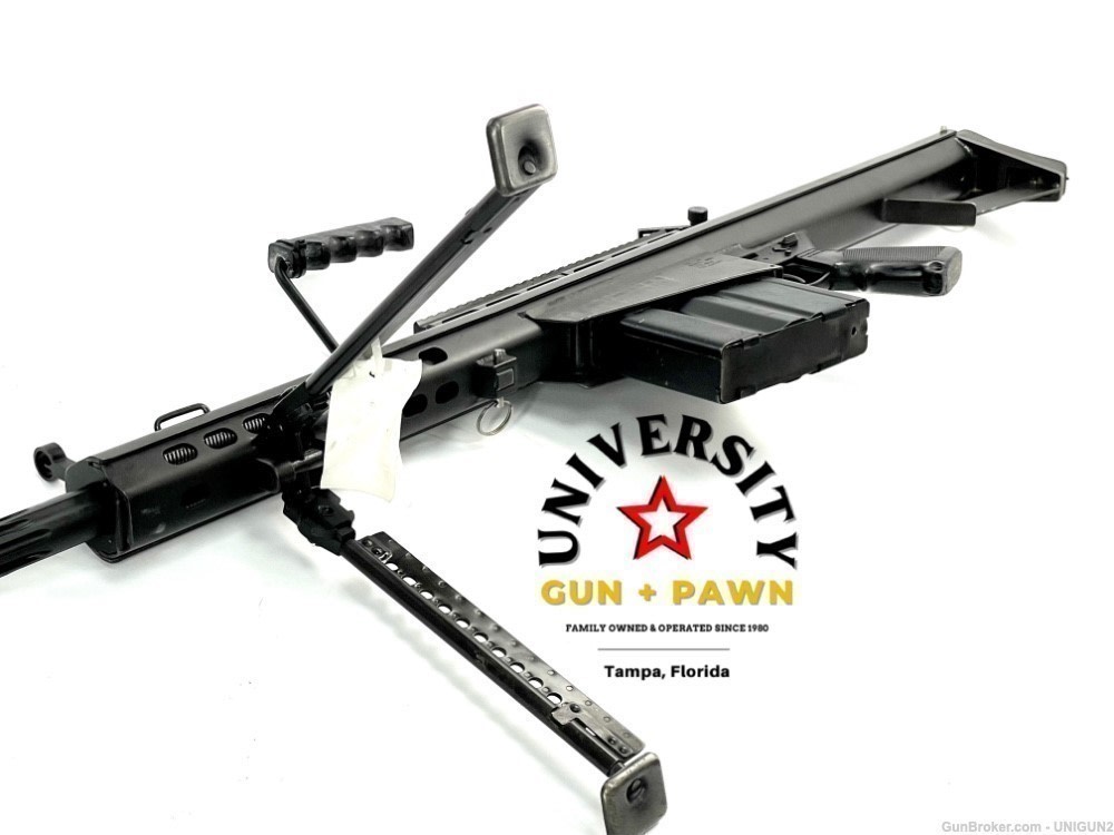 BARRETT M82A1 50BMG Unertl Slap COMBO Desert Storm RARE COLLECTABLE GWOT-img-12