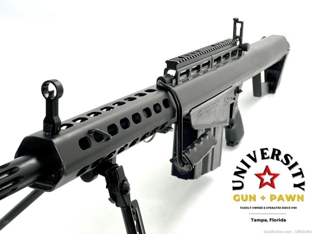 BARRETT M82A1 50BMG Unertl Slap COMBO Desert Storm RARE COLLECTABLE GWOT-img-3
