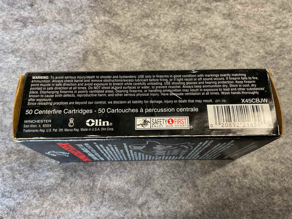 Winchester 45 Colt 250gr LFN 100 years of John Wayne (Lot C)-img-3