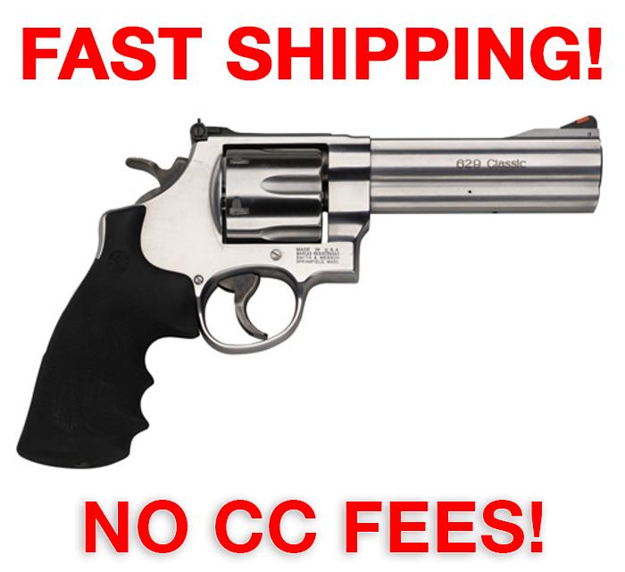 Smith and Wesson 629 44Mag 5" SS AS 6RD-img-0