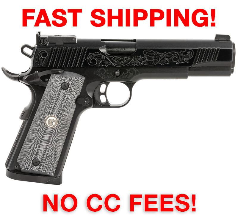 EAA MC1911 Match Lux 45 ACP 5" 8+1 Black Chrome Pistol 390098-img-0