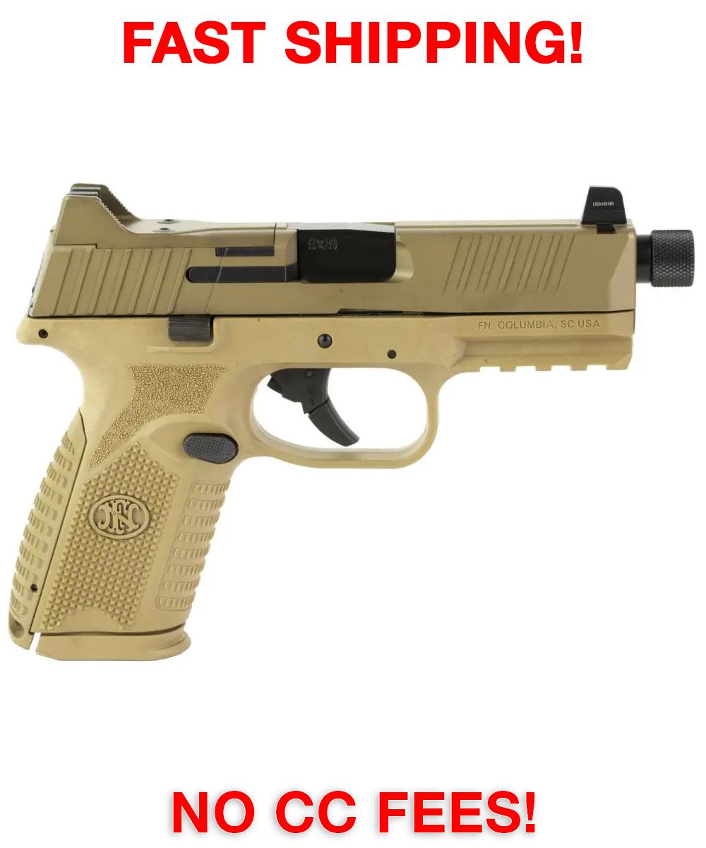 FN 509M Tactical 9mm 4.5" 10rd FDE Pistol 66-100746-img-0