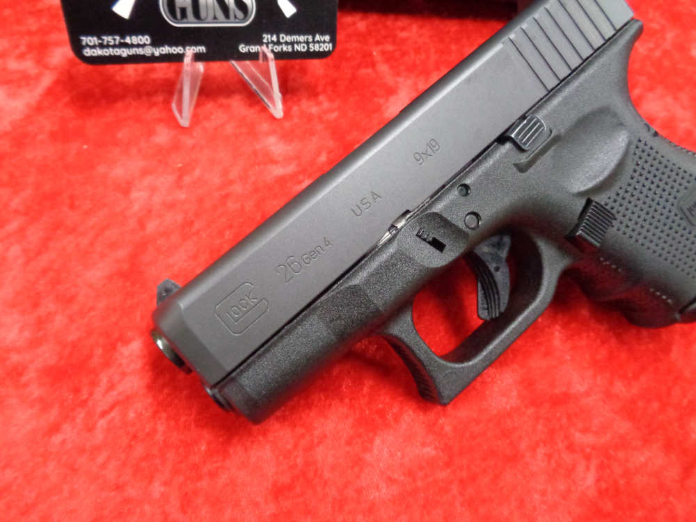 Glock G26 GEN 4 9mm Compact Conceal Carry 9mm 26 3 Mag LNIB WE TRADE-img-5