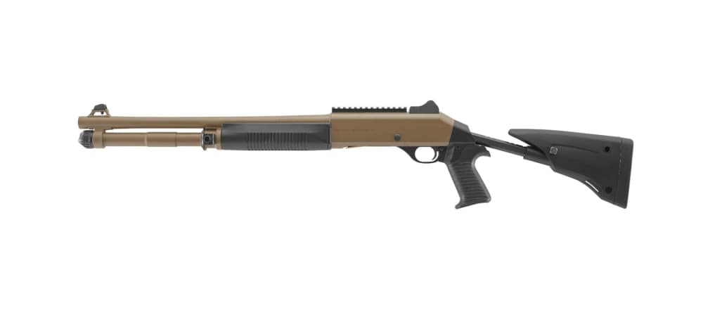Benelli M4 EXT Tactical 3" 12ga Semi-Auto Shotgun 18.5" FDE 11788-img-1