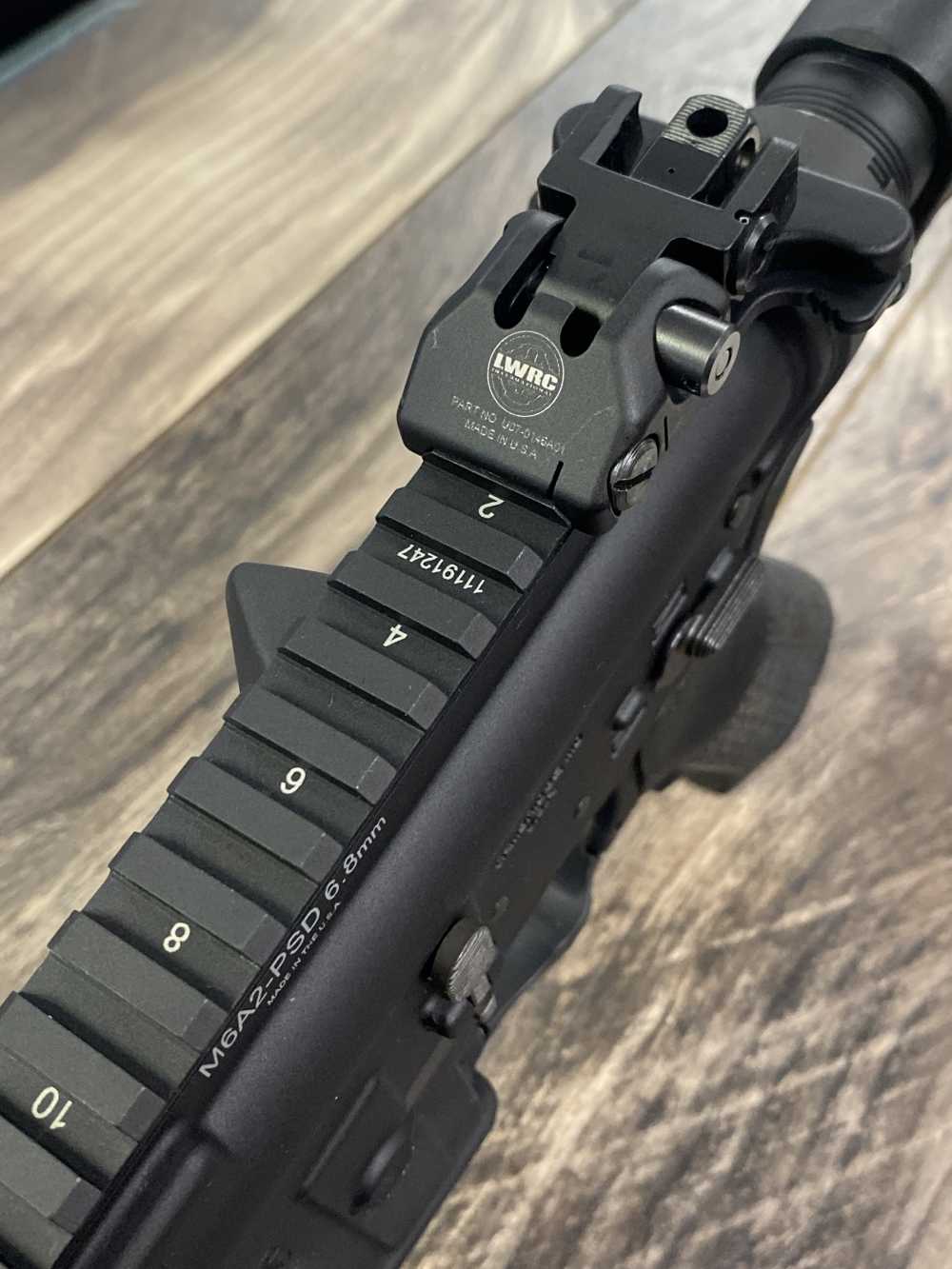 Pre-Owned LWRC M6A2-PSD SBR 6.8SPC w/ AAC M4-2000 Suppressor-img-6