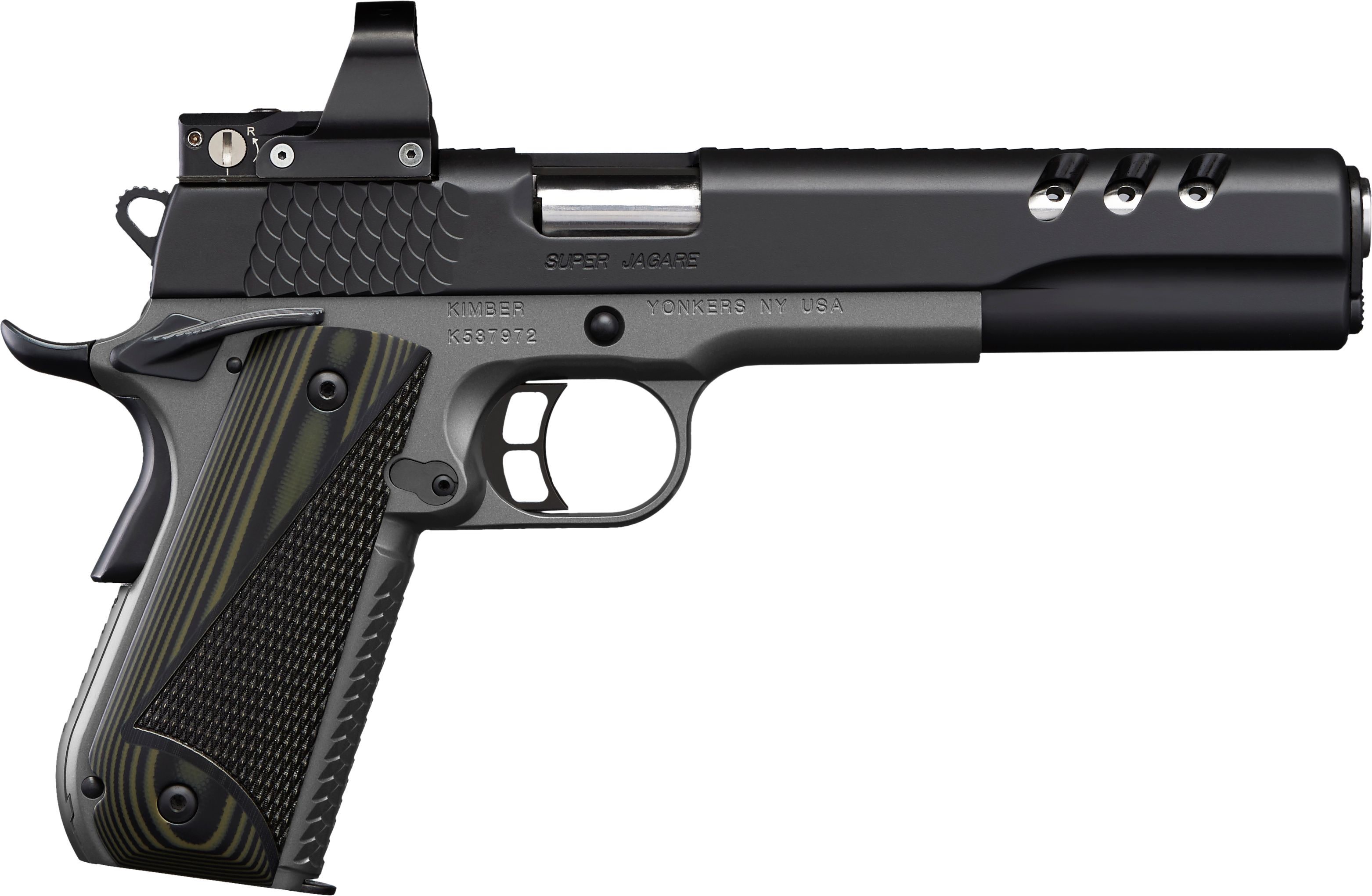 3000278 Kimber Super Jagare 10mm 6" 8 + 1rd Diamond-Like Carbon Coating-img-0