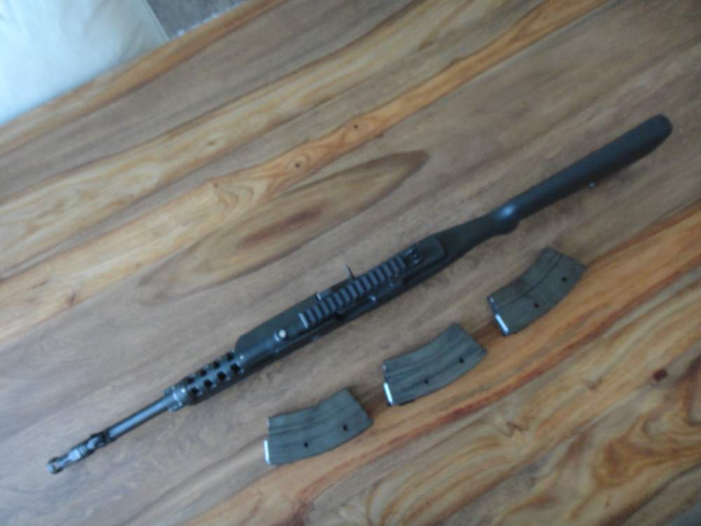 Ruger Mini 30 Ranch Rifle 7.62x39 w/ scope mount & 3 magazines threaded bbl-img-17
