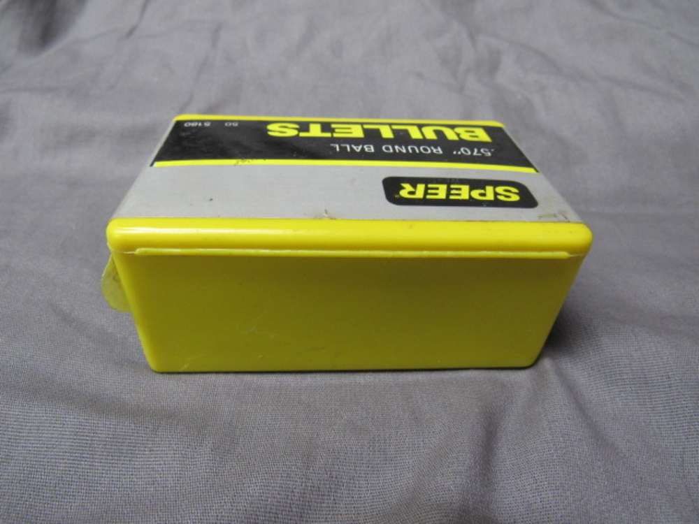 SPEER .570" Round Ball Bullets Speer # 5180,   50 Count Box-img-2