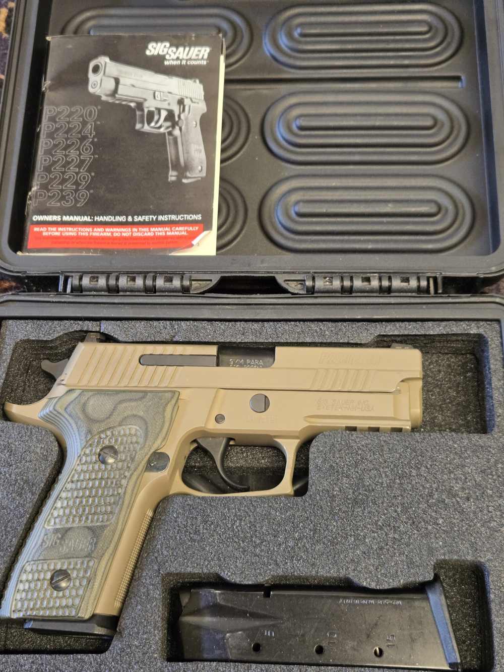 Sig Sauer P229-1 Elite Scorpion 9mm-img-0