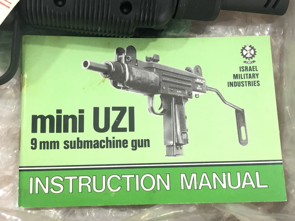 Factory Original LNIB Vector Arms Mini Uzi 9mm Transferable Submachine Gun-img-34