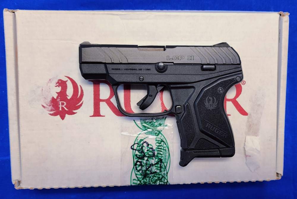 RUGER LCP II .380 ACP 2.75" IN BOX W/ POUCH & MANUAL-img-1