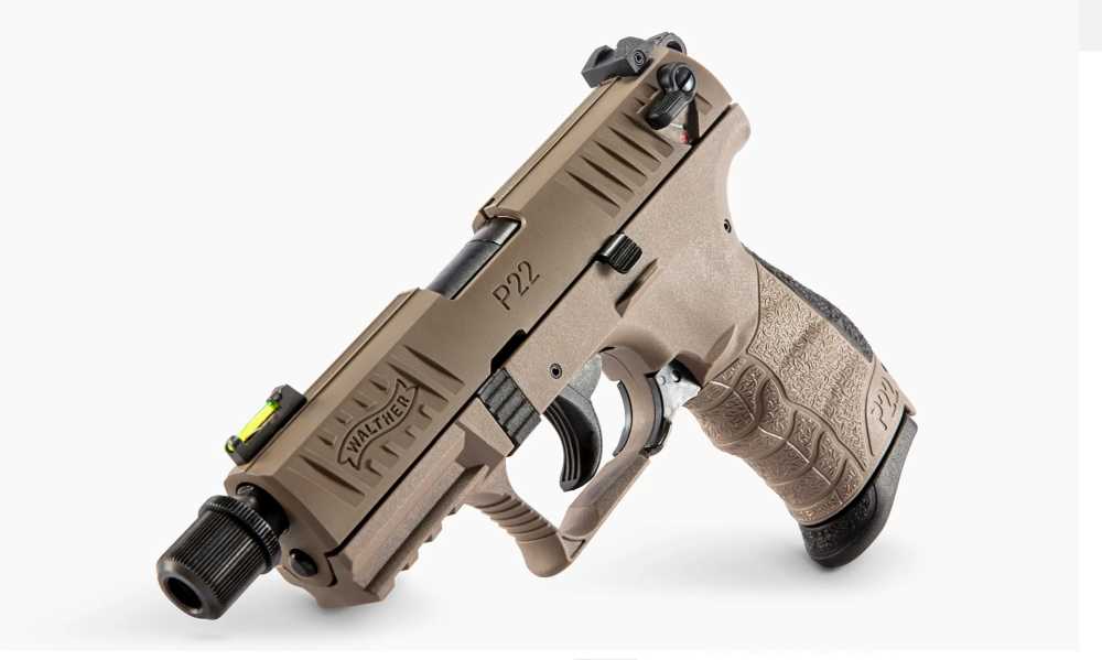 Walther Arms P22Q 22LR Full FDE 3.4" - Semi-Auto Tactical Pistol 5120753-img-3