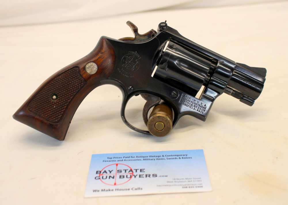 Smith & Wesson 15-2 K 38 MASTERPIECE Revolver .38Spl BLUED 2" -img-0