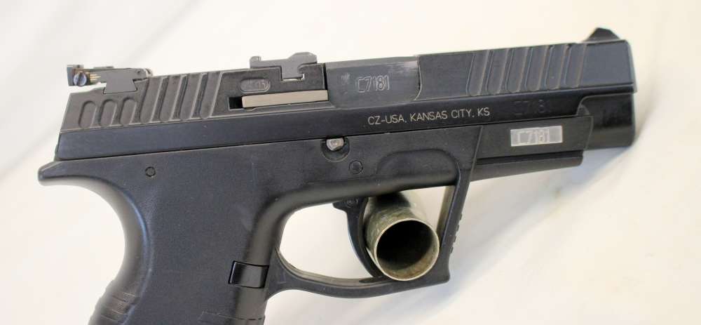 CZ Model 100 semi-auto pistol 9mm 3.5" (2) Magazines SCARCE CALIBER!-img-8