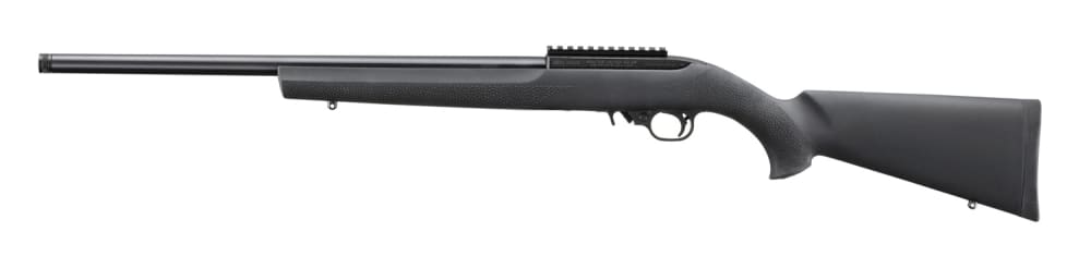 Ruger 10/22 Light Varmint Target –22LR –20? Threaded Barrel –Hogue Overmold-img-1