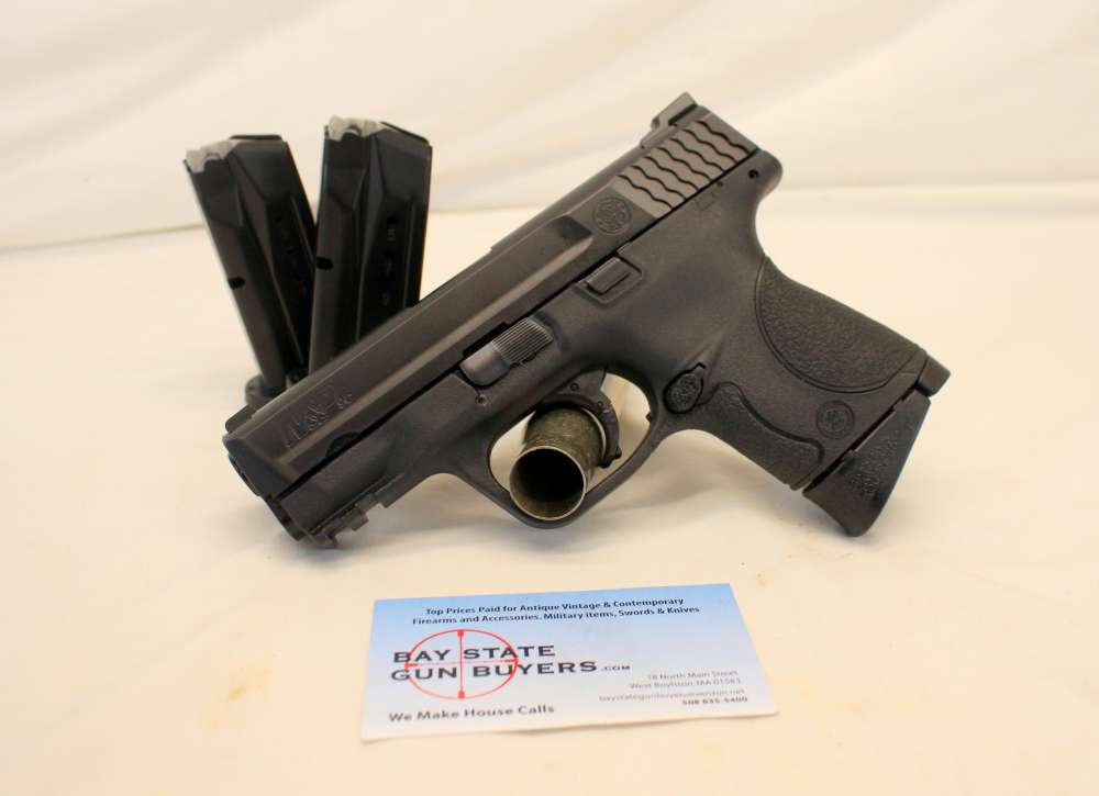 Smith & Wesson M&P9c semi-auto pistol 9mm CONCEAL CARRY (3) 10rd Mags S&W-img-0