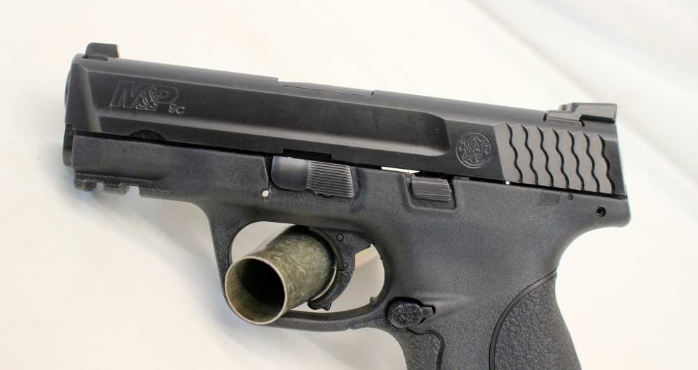 Smith & Wesson M&P9c semi-auto pistol 9mm CONCEAL CARRY (3) 10rd Mags S&W-img-3