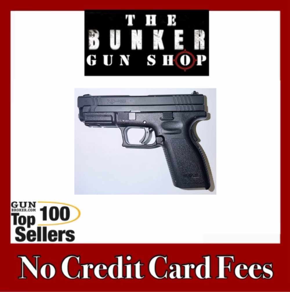 USED! SPRINGFIELD ARMORY XD-40 .40 S&W PISTOL PENNY AUCTION $.01 -img-0