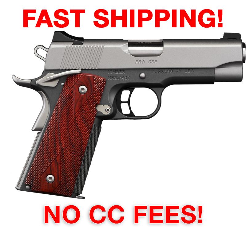 Kimber PRO CDP 45ACP Ss/Gry 4" 7+1 #-img-0