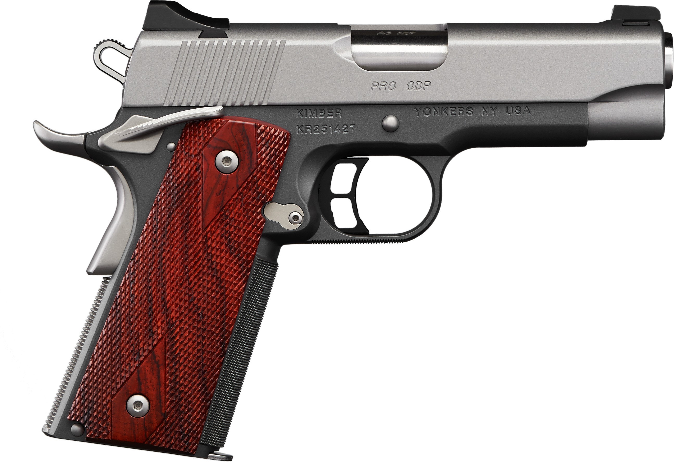 Kimber PRO CDP 45ACP Ss/Gry 4" 7+1 #-img-1