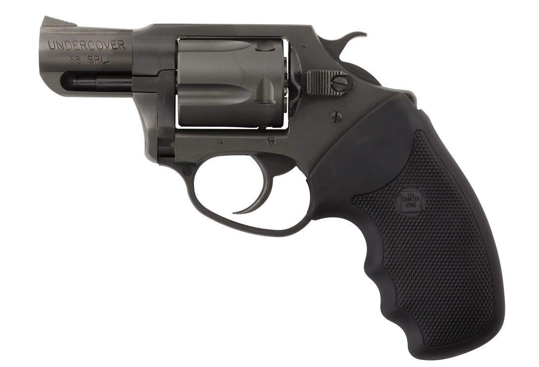Charter Arms Undercover Small 38 Special 5 Shot 2in Black Nitride 63820-img-1