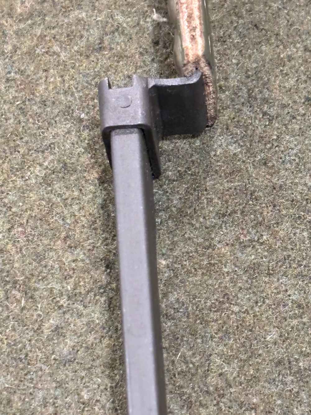 French MAS 49/56 M1958 Bayonet and Scabbard - Excellent Condition-img-63