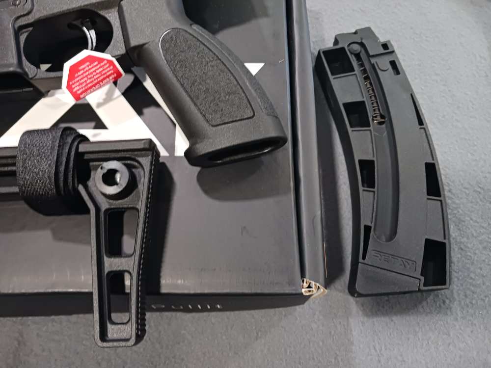 RETAY RA22 .22 LR 8" 10+1 W/BRACE SEMI AUTO PISTOL NEW-img-5