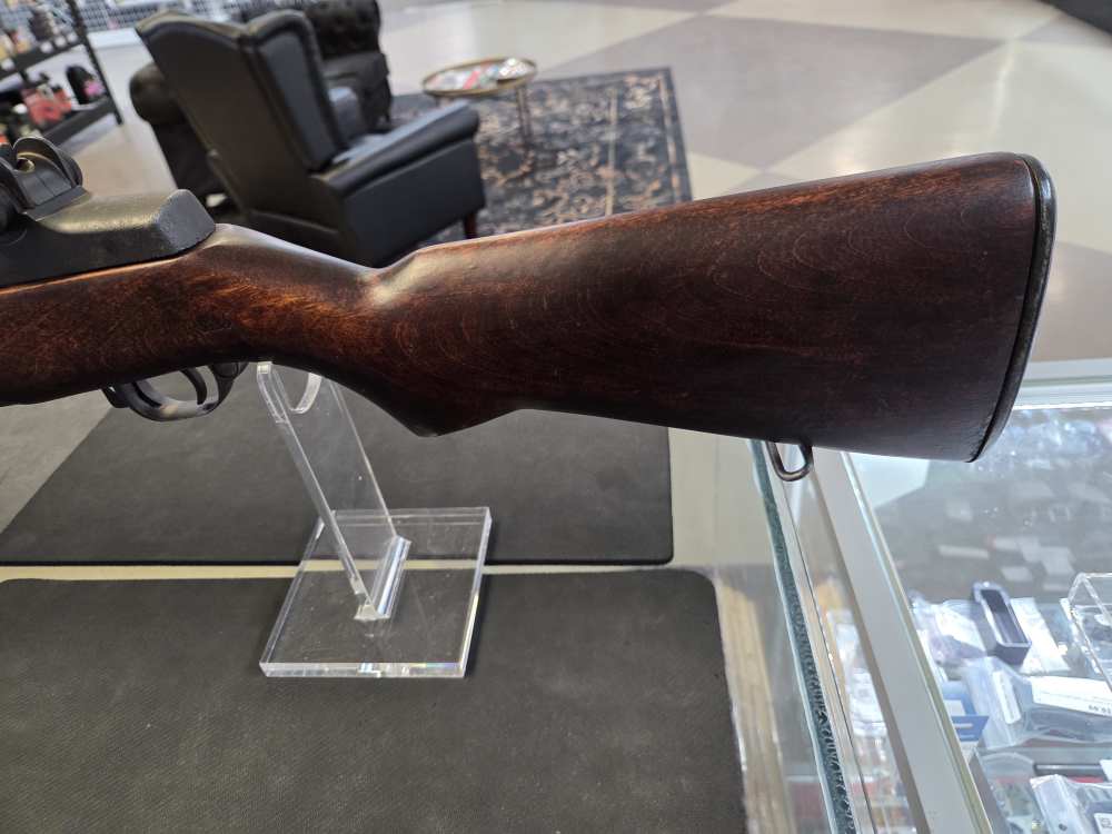 M1 GARAND FROM 1943 BEAUTIFUL WOOD WITH STAMPINGS-img-15