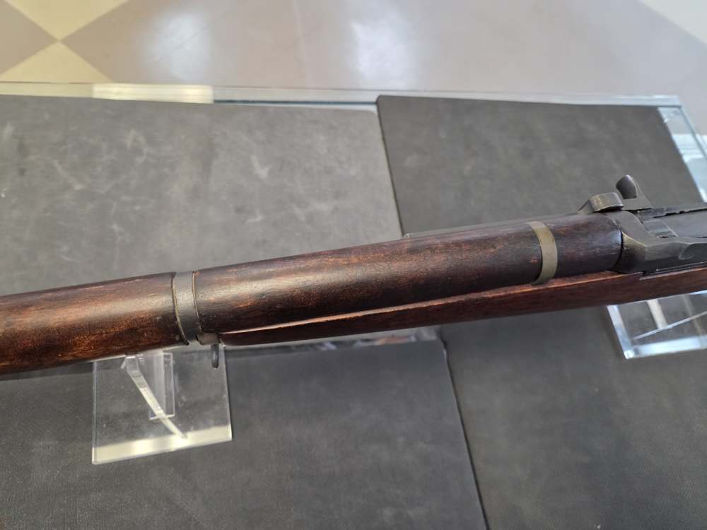 M1 GARAND FROM 1943 BEAUTIFUL WOOD WITH STAMPINGS-img-9