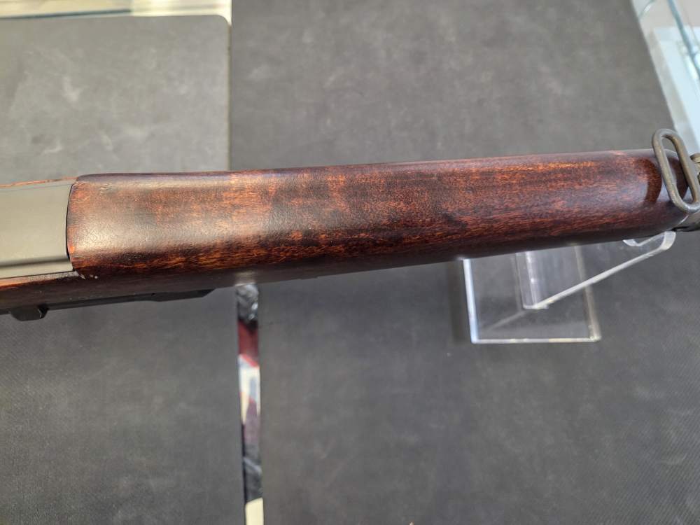 M1 GARAND FROM 1943 BEAUTIFUL WOOD WITH STAMPINGS-img-8