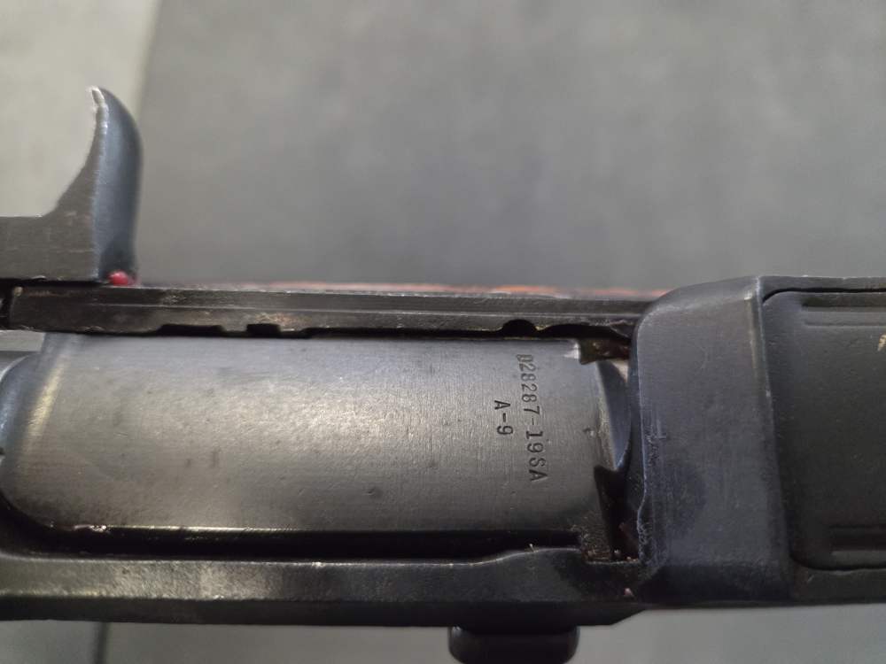M1 GARAND FROM 1943 BEAUTIFUL WOOD WITH STAMPINGS-img-6
