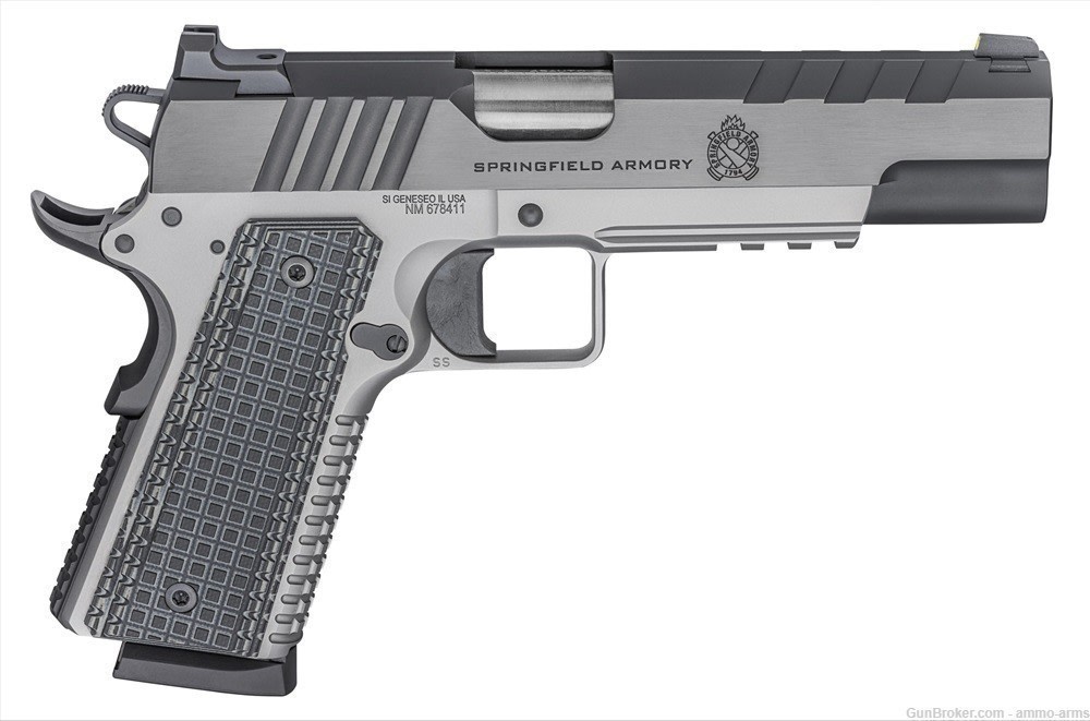 Springfield Armory 1911 Emissary .45 ACP 5" Stainless / Blued PX9220L-img-1
