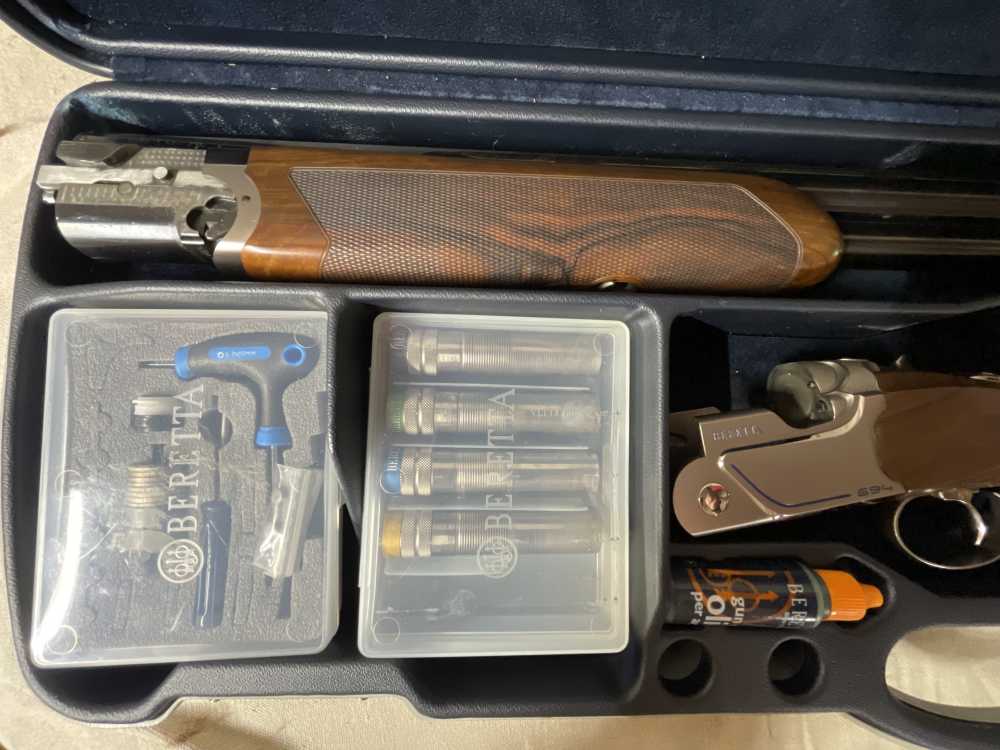  Beretta 694 12 Gauge Over Under Shotgun Left Handed-img-1