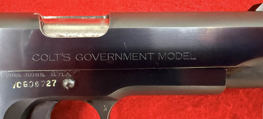 Giles Colt MK IV Series 70 Government Model .45ACP -No Reserve--img-20