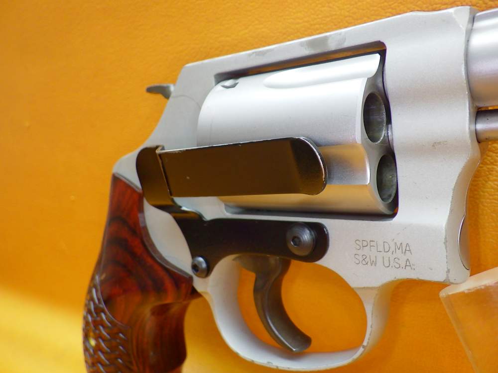 Smith & Wesson 637-2 PC .38 Special +P 1.875" Bbl Airweight Wood Grips-img-4